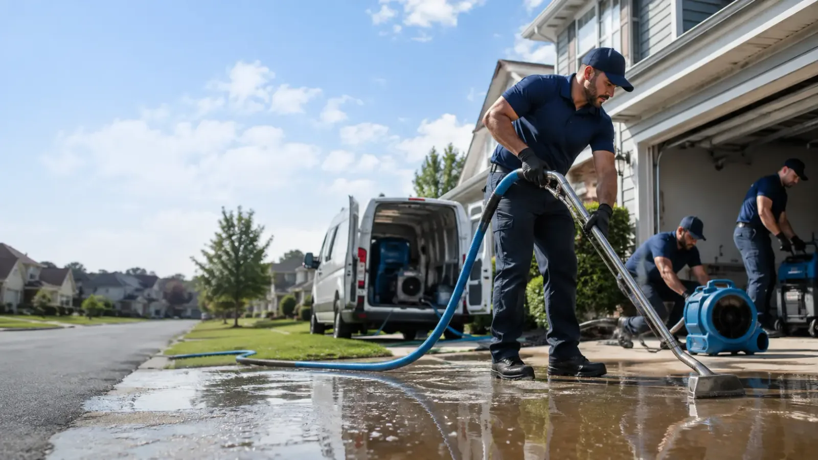 Flood Damage Restoration in Laketon, IN